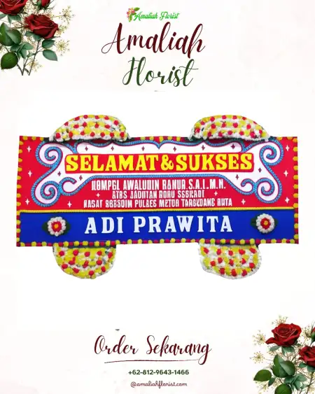 Papan Bunga Ucapan Selamat Mandrajaya